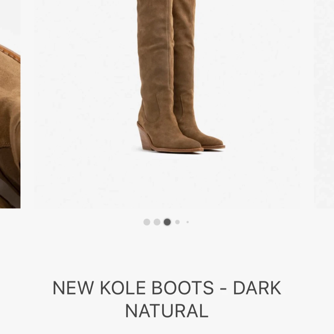 Bronx New Kole Boots i mörk naturfärg - 2