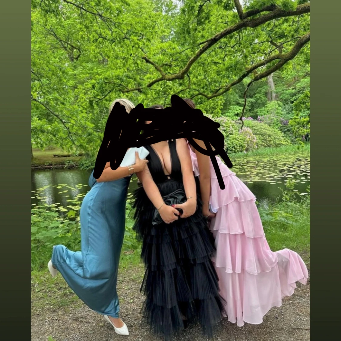 Svart långklänning från Zalando - 1