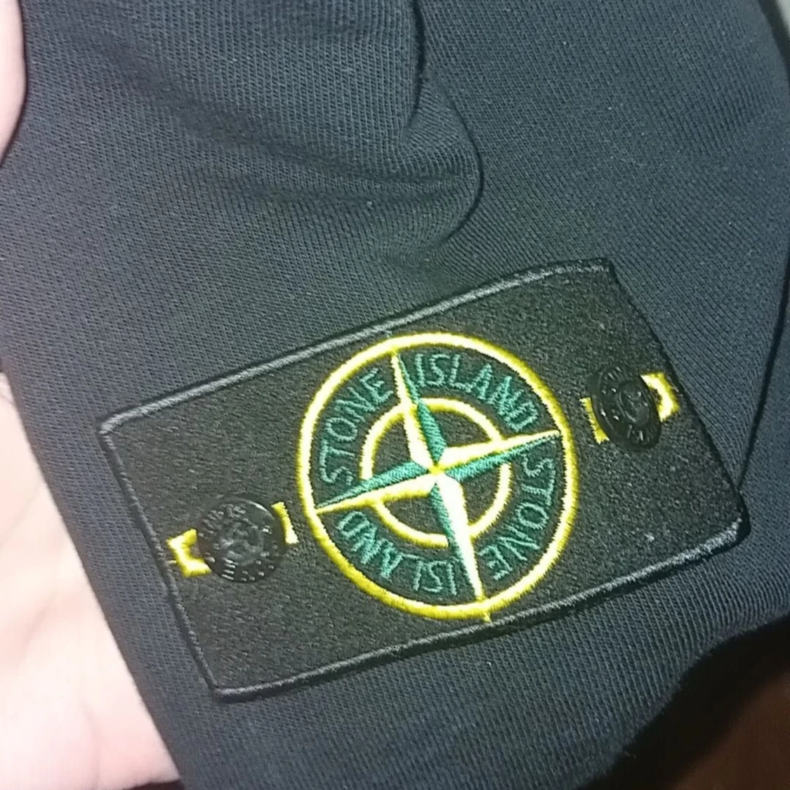 Svart Stone Island sweatshirt L - 1