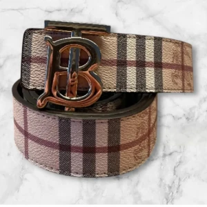 Burberry bälte - Silver spänne, helt ny