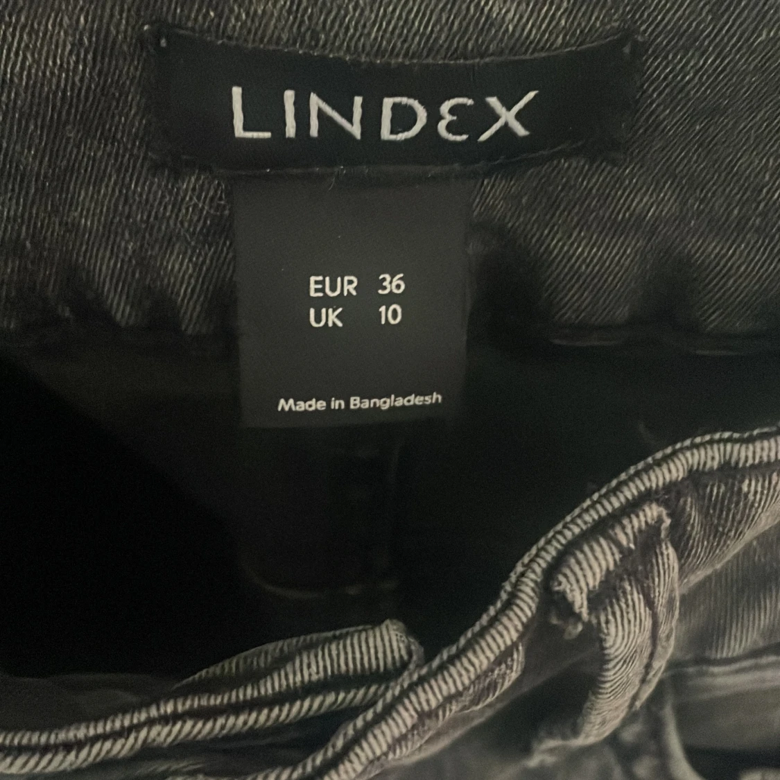 Svarta bootcut jeans från Lindex - 2