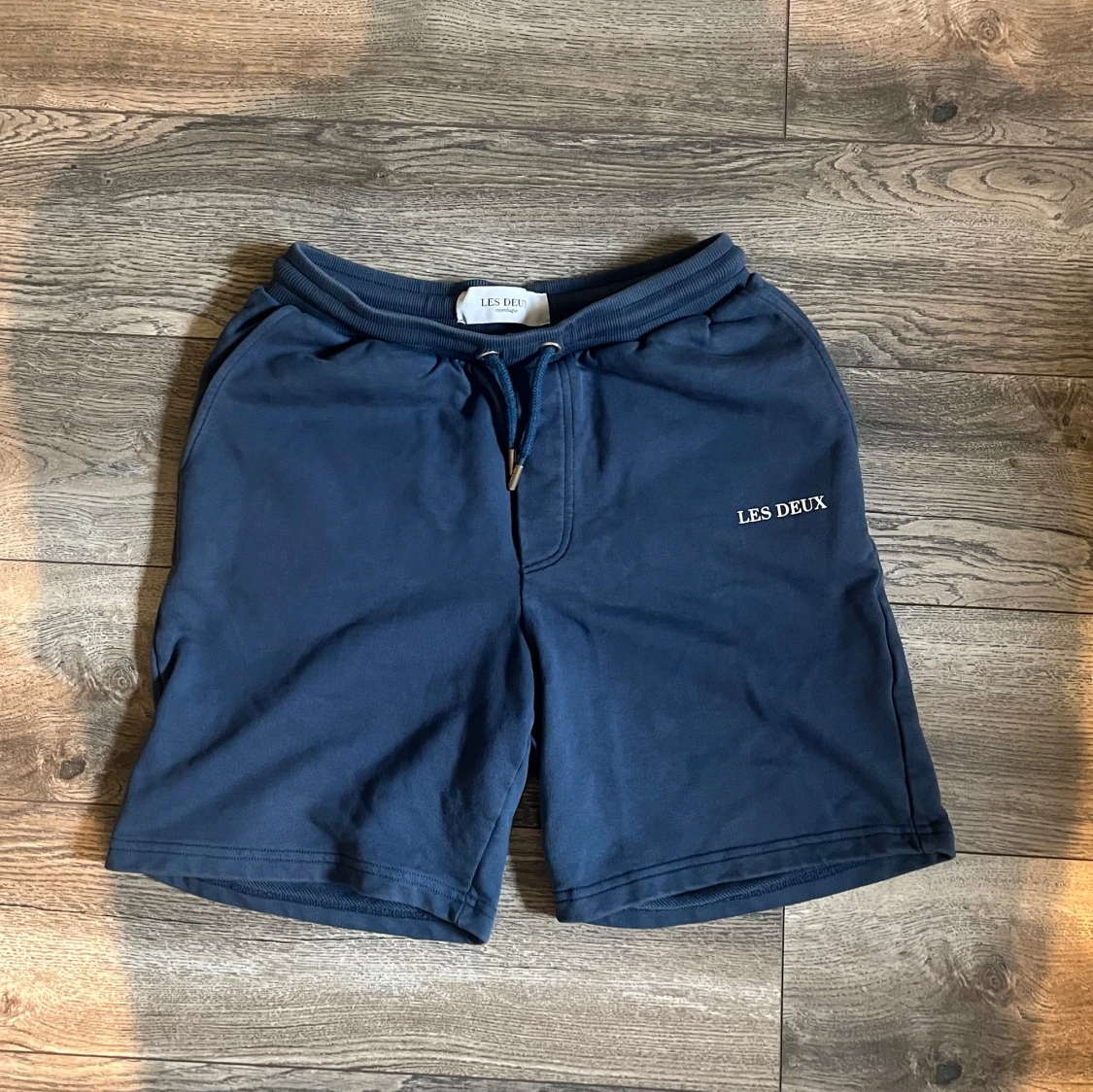 Blå shorts Les Deux