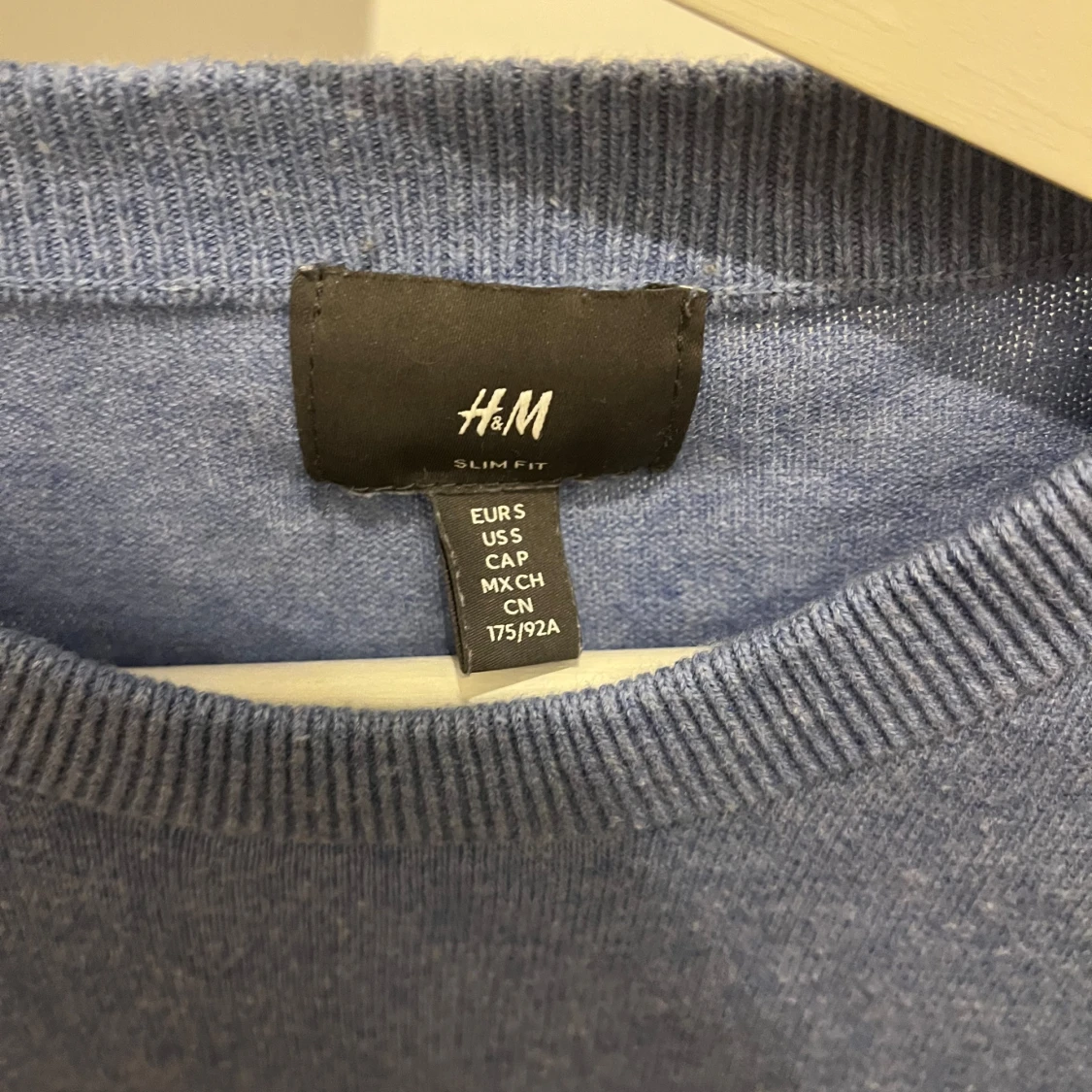 Ljusblå stickad tröja från H&M - 2