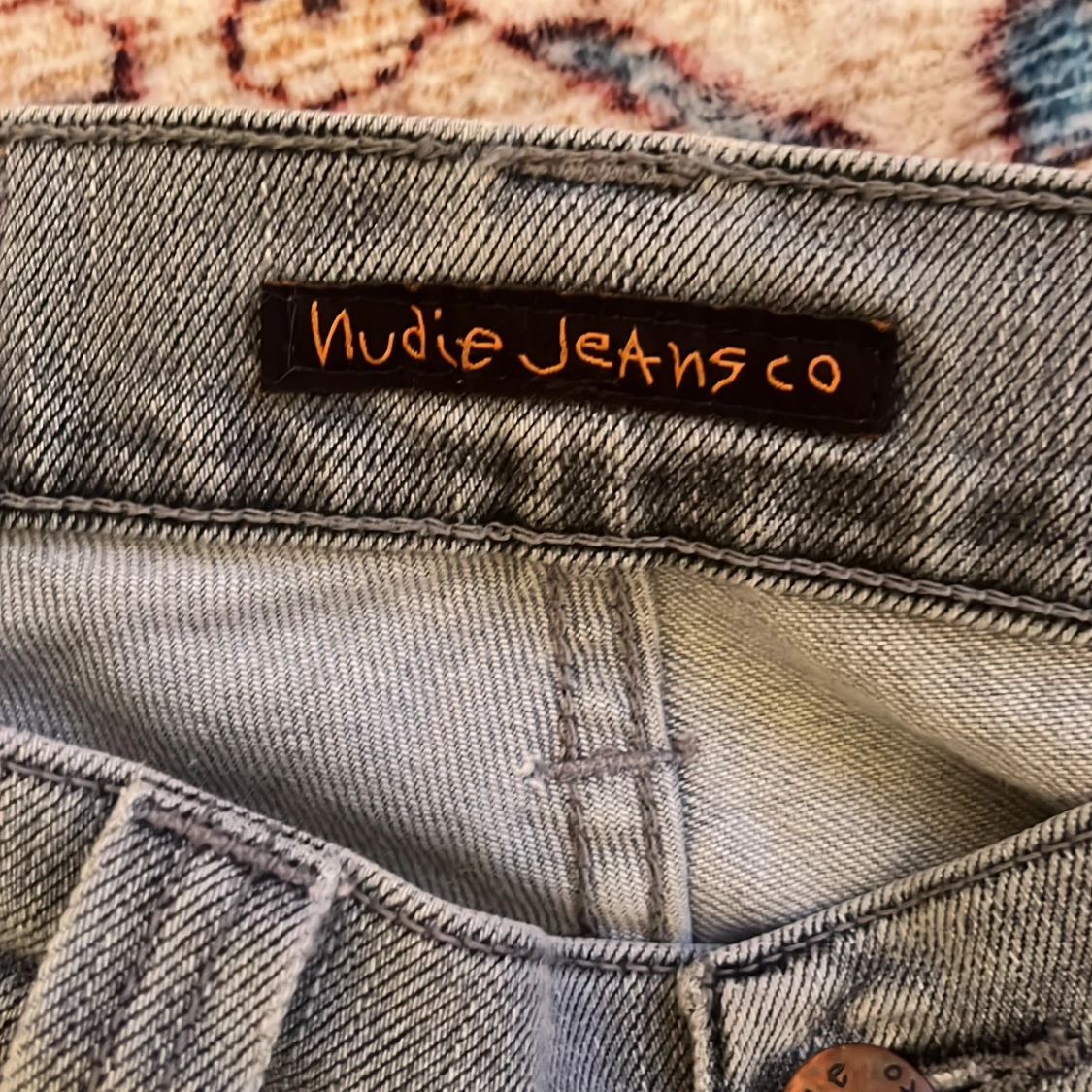 Ljusgrå jeans från Nudie Jeans - 3