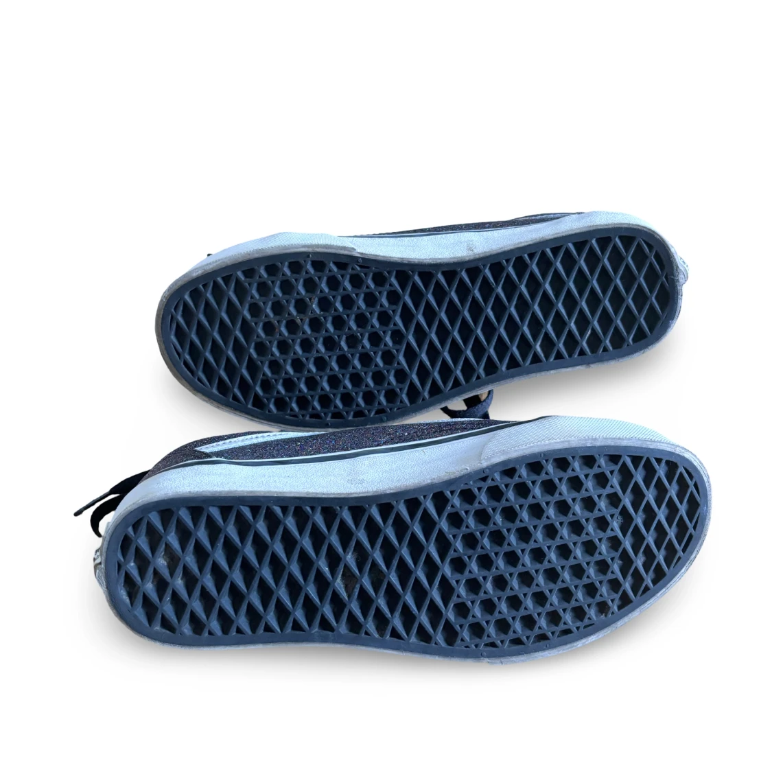 Svarta glittriga sneakers från Vans - 2