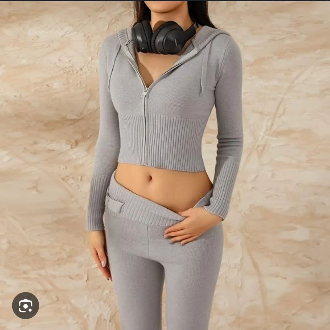 Ljusgrått Catania Sett