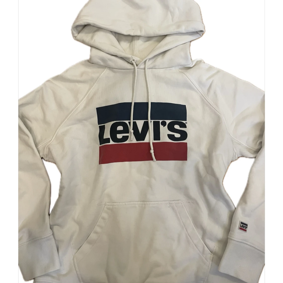 Vit hoodie från Levi's - 1