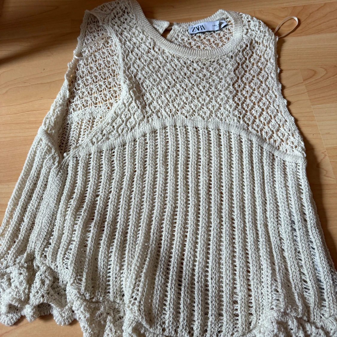 Stickad ärmlös topp från Zara - 2