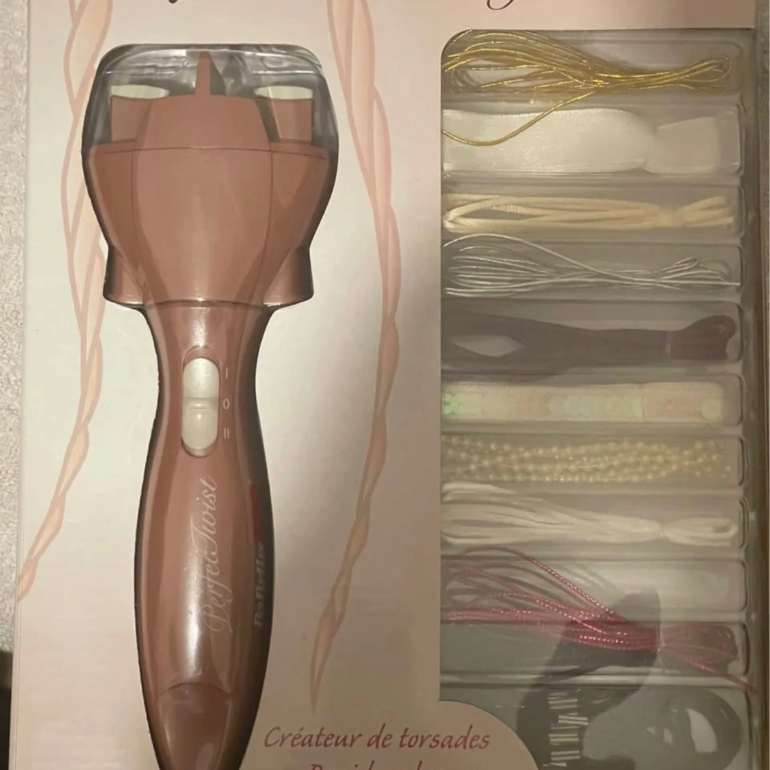 PerfectTwist flätmaskin med tillbehör