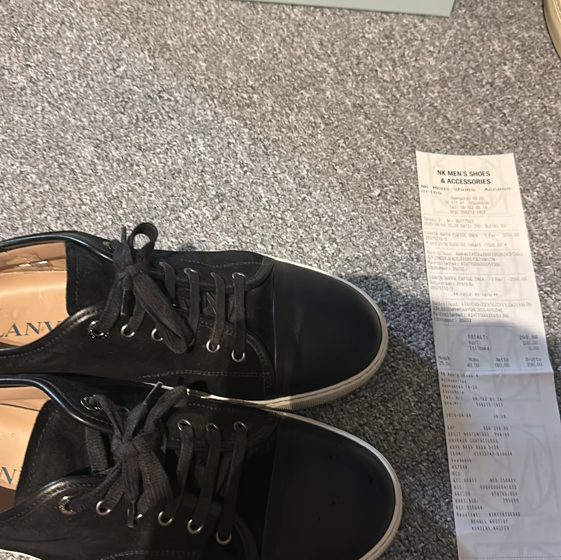 Lanvins nappa toe - 2