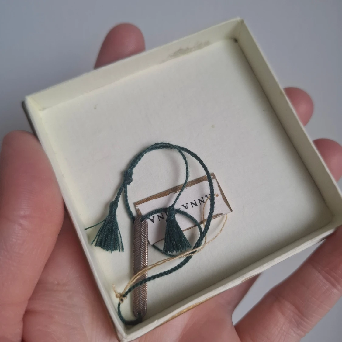 Armband från Anna + Nina med silverfjäder - 2