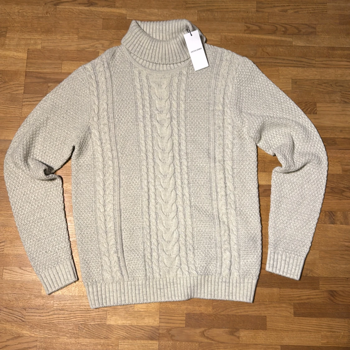 Vit polotröja från Jack & Jones M