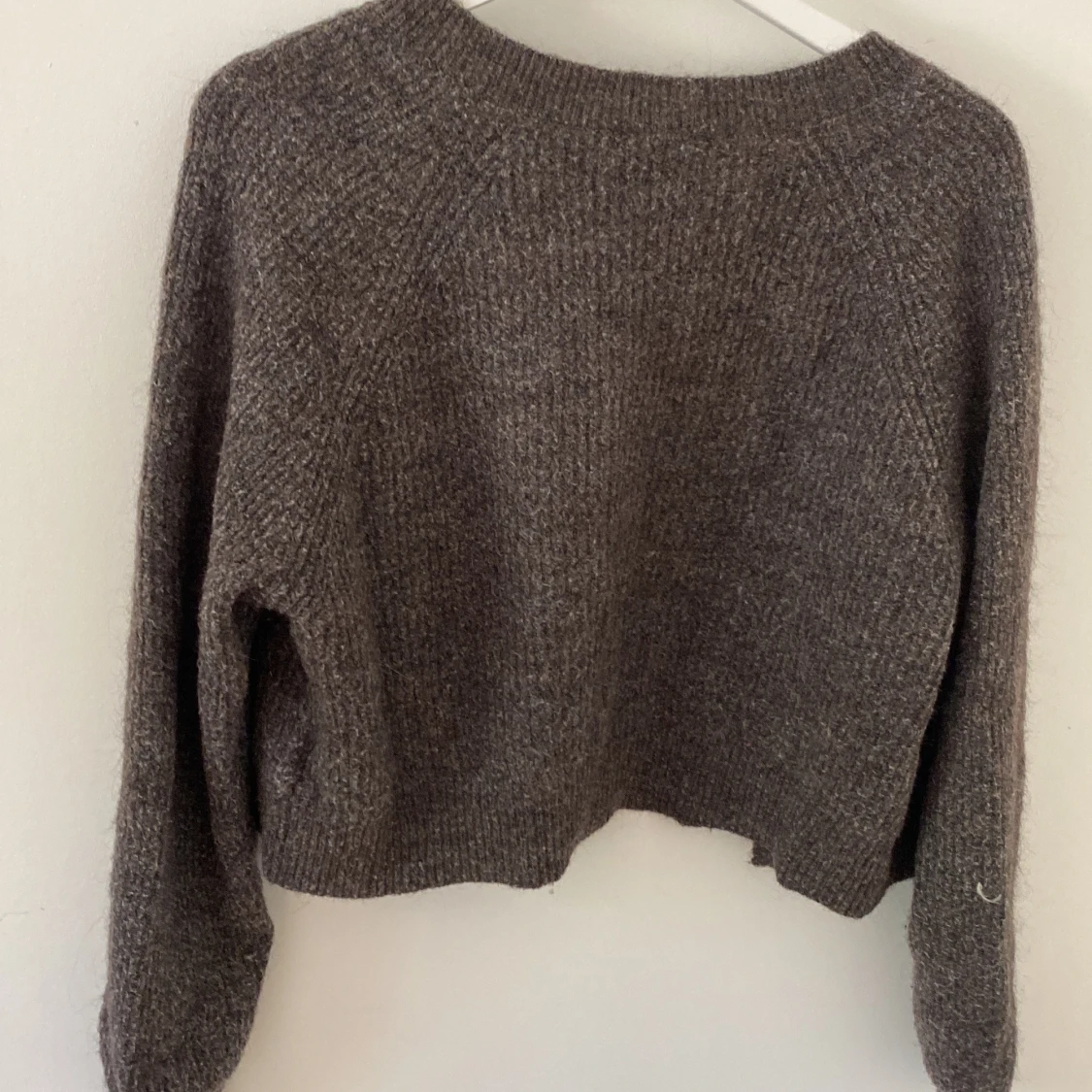 Brun croppad kofta från Lindex - 4