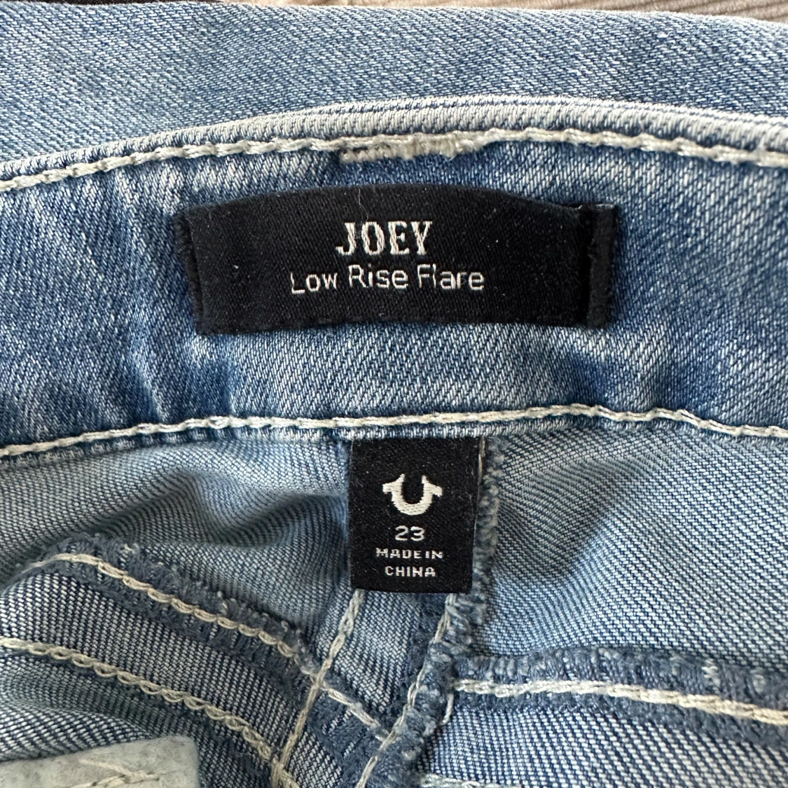 True Religion ljusblå bootcut jeans - 4