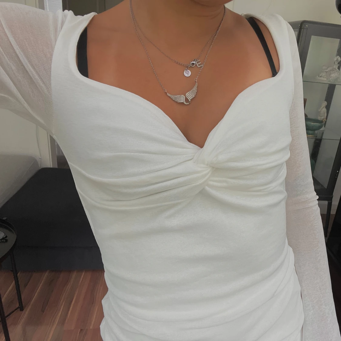 Vit klänning  - 2
