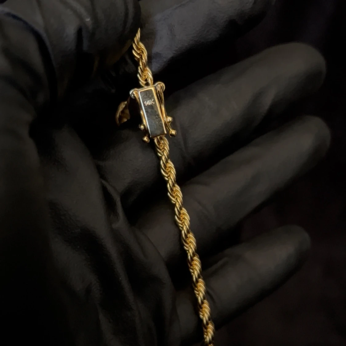 Cordell Halsband Äkta 14K Guldplätering 4mm - 2