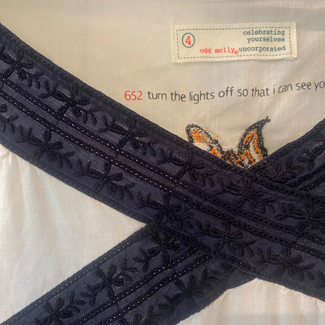 Vit Odd Molly klänning - 3