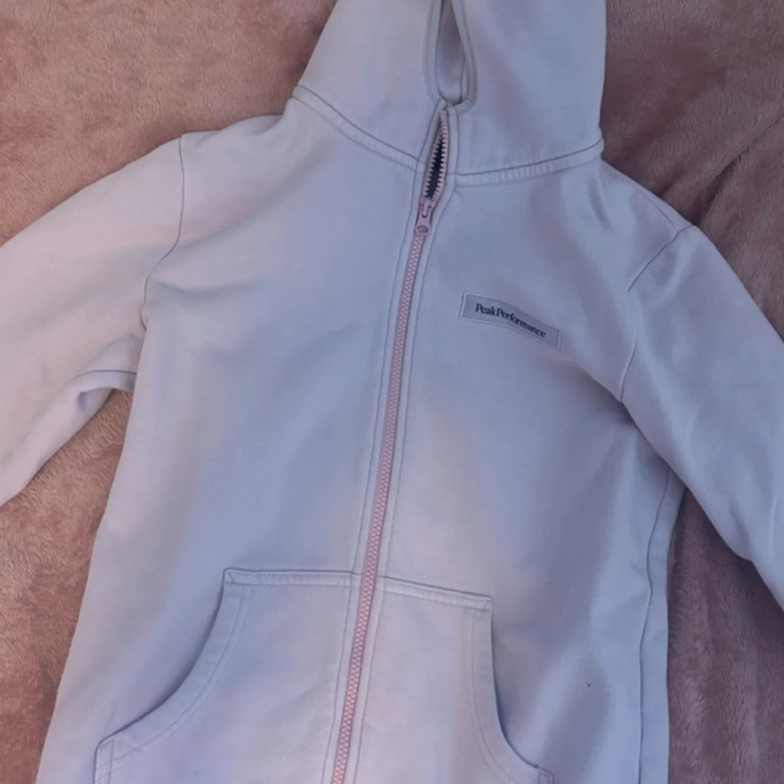 Ljusrosa fleecejacka Peak Performance - 1