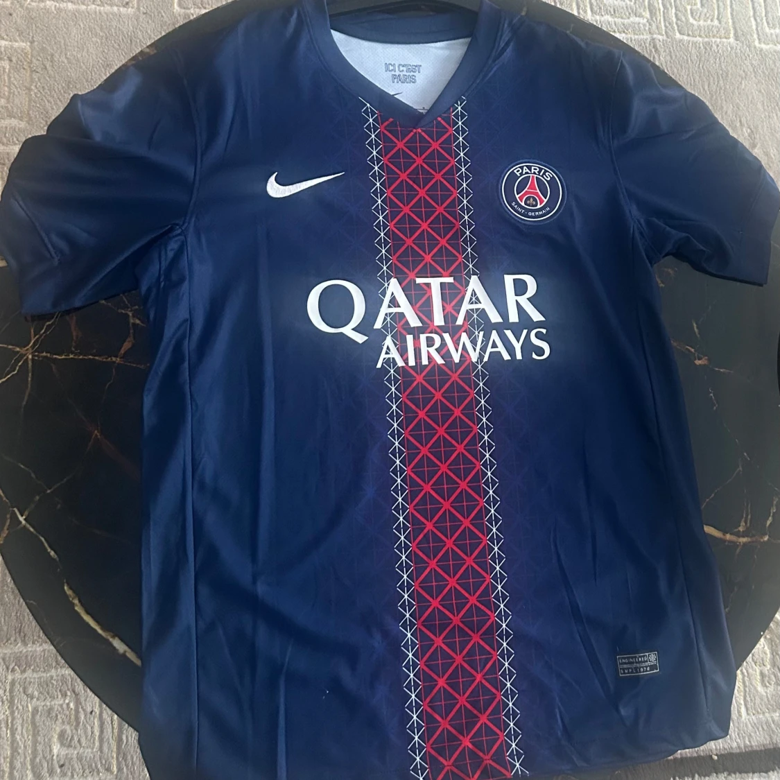 PSG matchtröja D.Doué #14 Nike