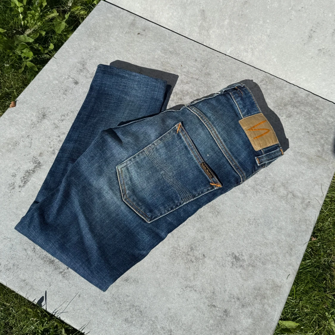 Mörkblå jeans från Nudie Jeans - 1