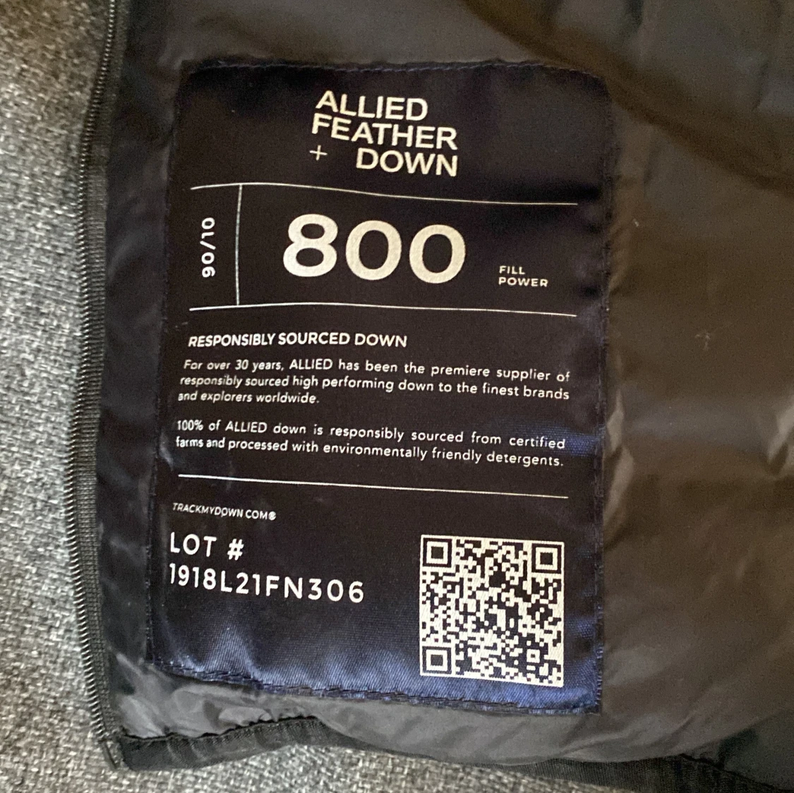 Svart dunväst från Sail Racing - 2