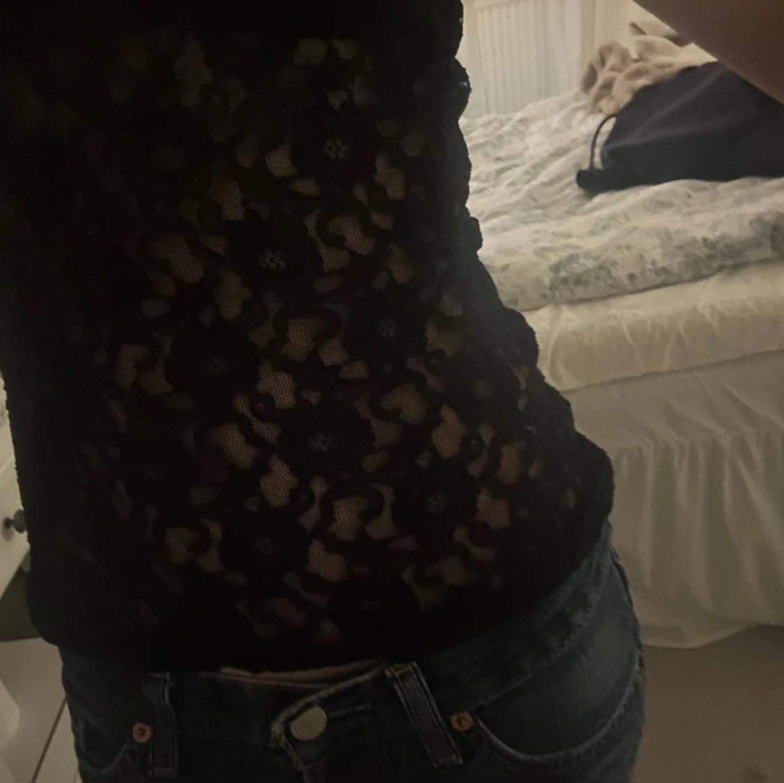 Svart spetslinne - 1