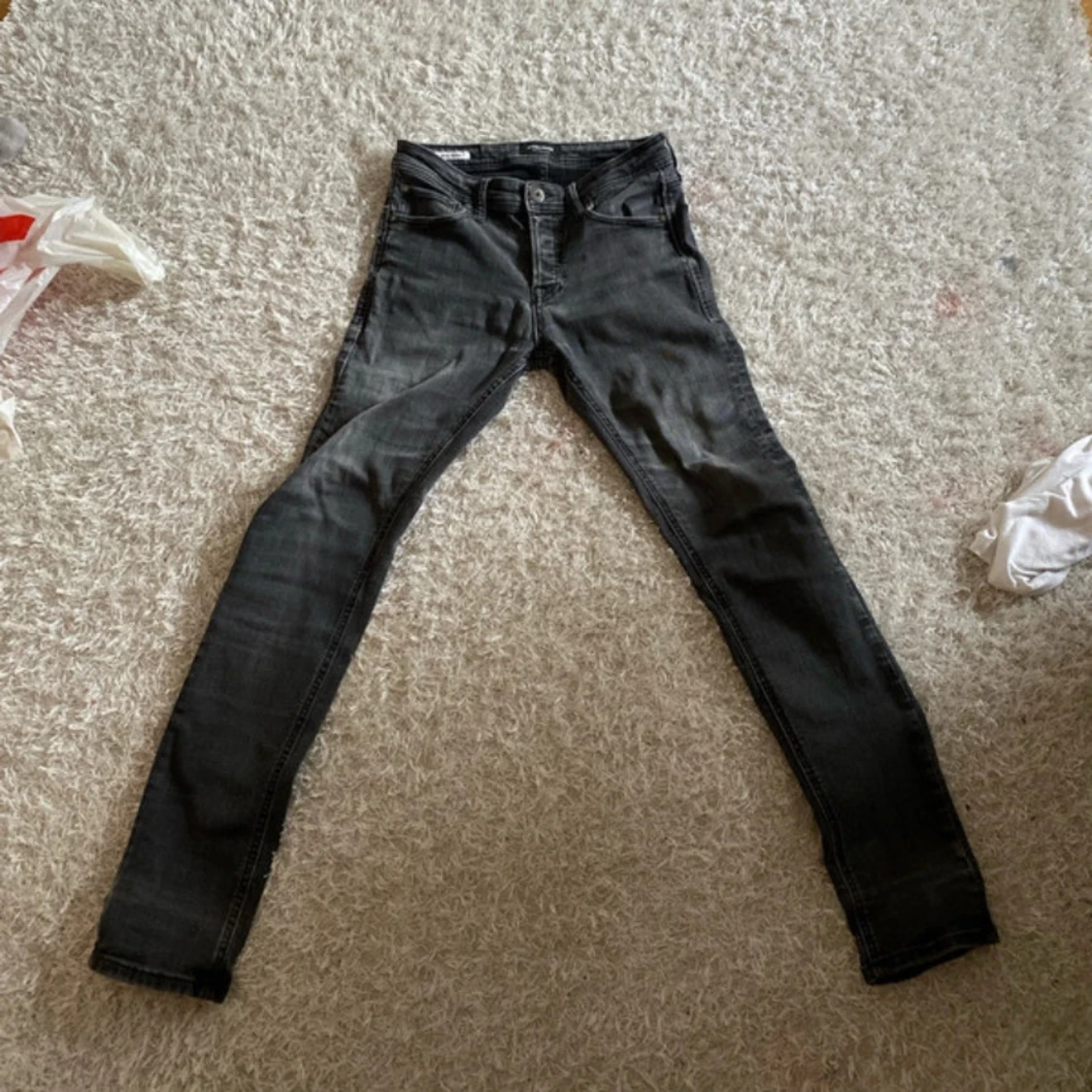 Grå slim jeans från Jack & Jones - 3