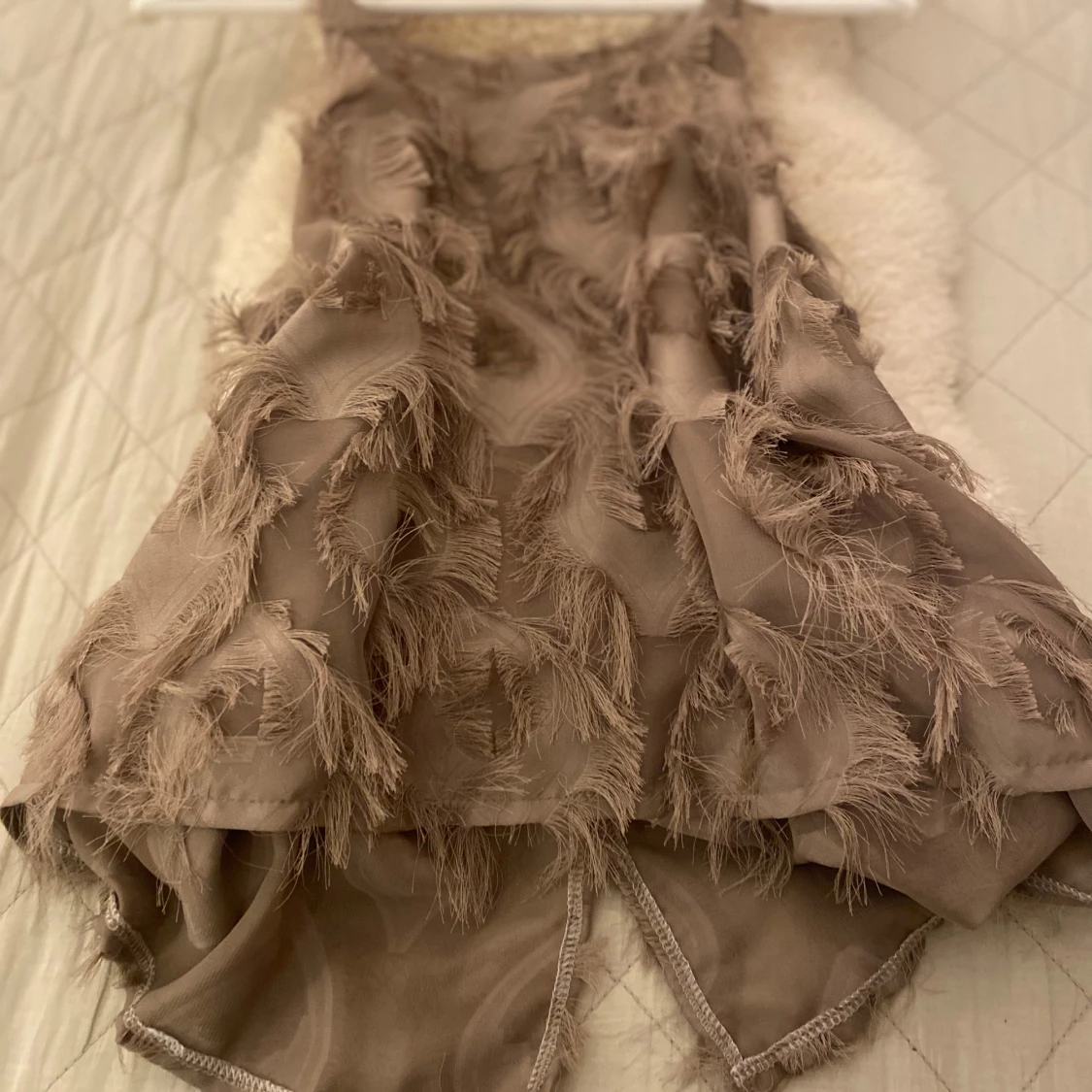 Söta topp med fransar