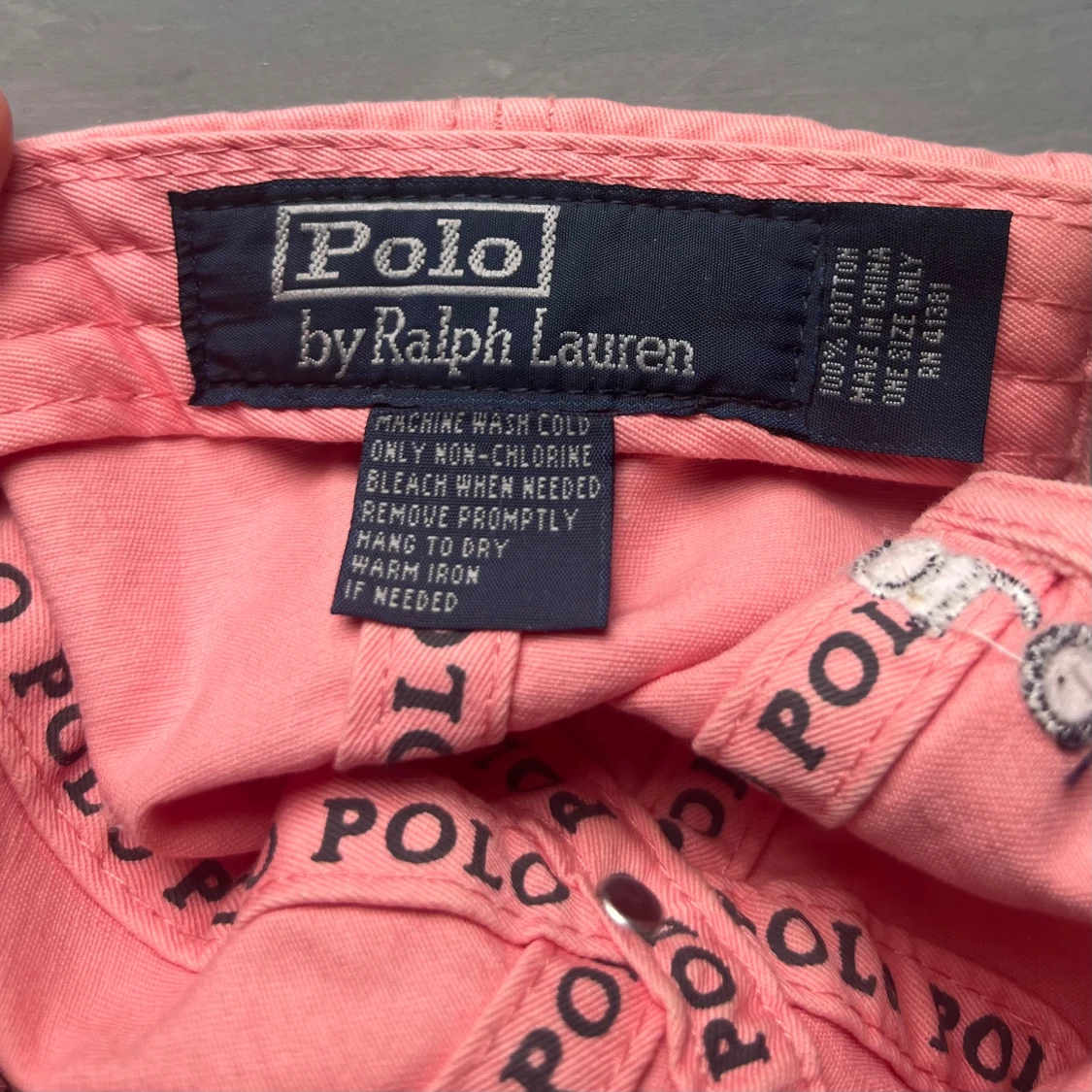 Rosa keps Polo Ralph Lauren - 3