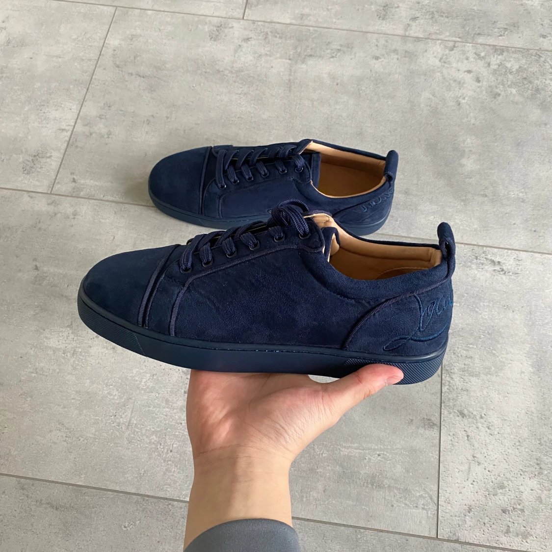   Christian Louboutin Mörkblå