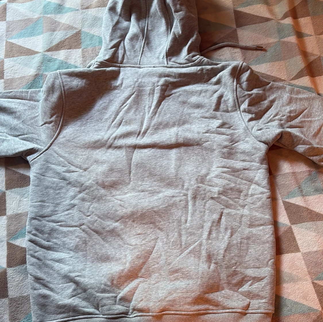 Grå hoodie från Burberry med dragkedja - 4