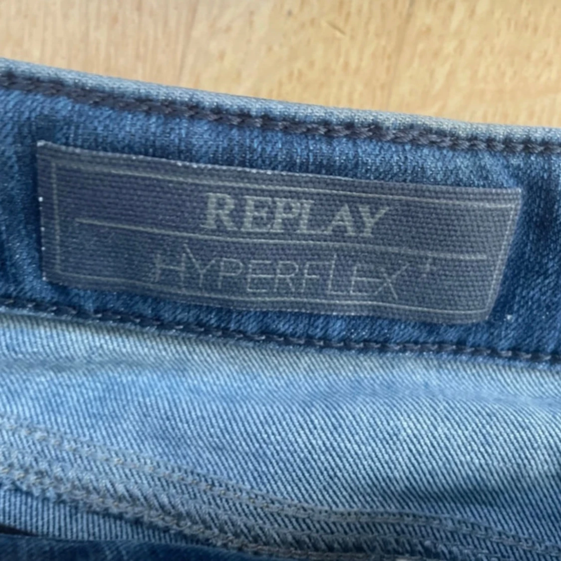 Blå Replay jeans LUZ, storlek 29 - 4
