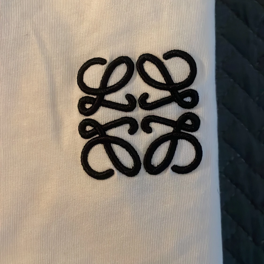 Vit Loewe t-shirt med broderad logga - 3