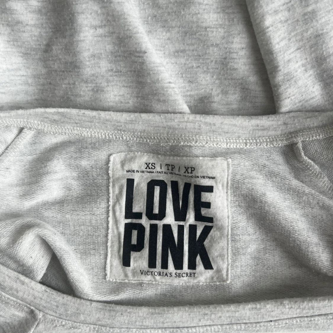 Grå sweatshirt från Victoria's Secret PINK