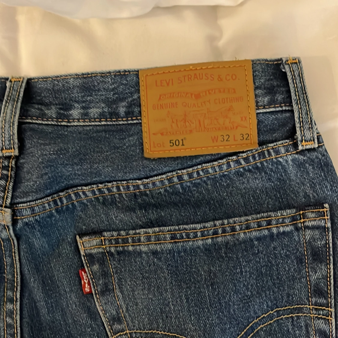 Levi's 501 blå jeans W32 L32 - 3