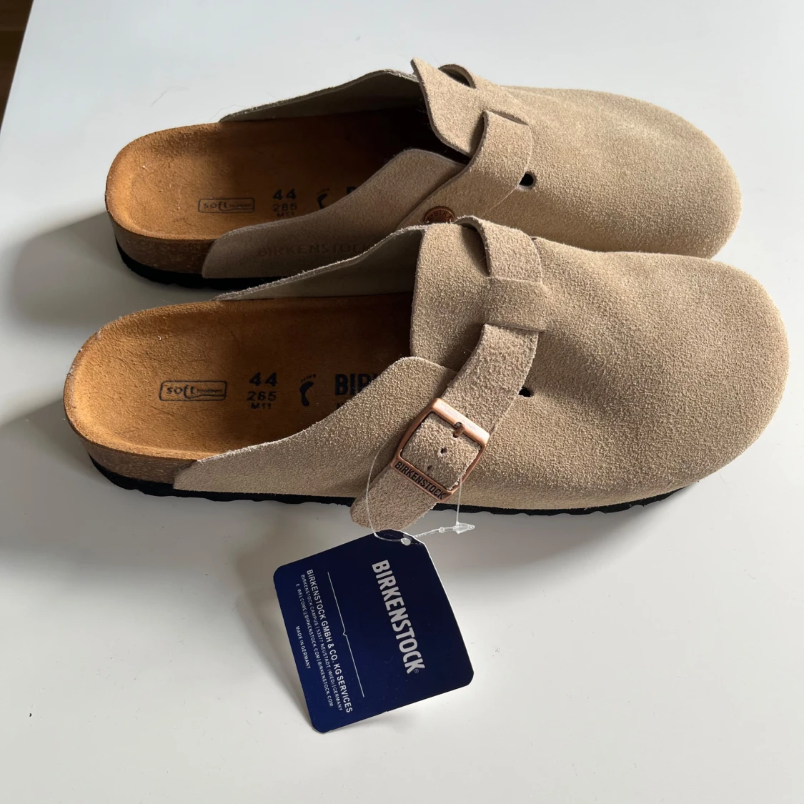 Beige mockasandaler från Birkenstock - 1