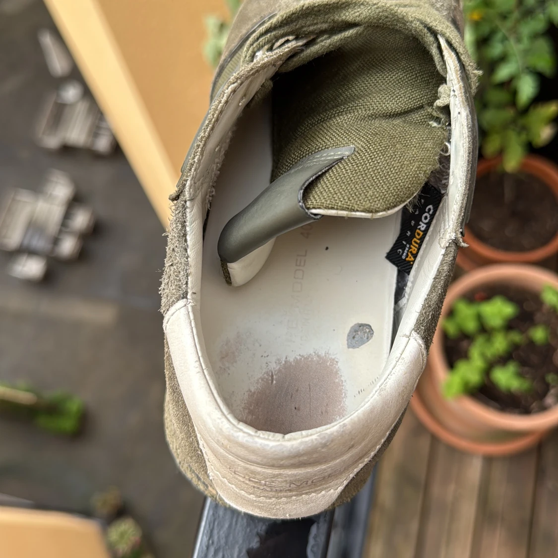 Olivgröna sneakers från Philippe Model - 3