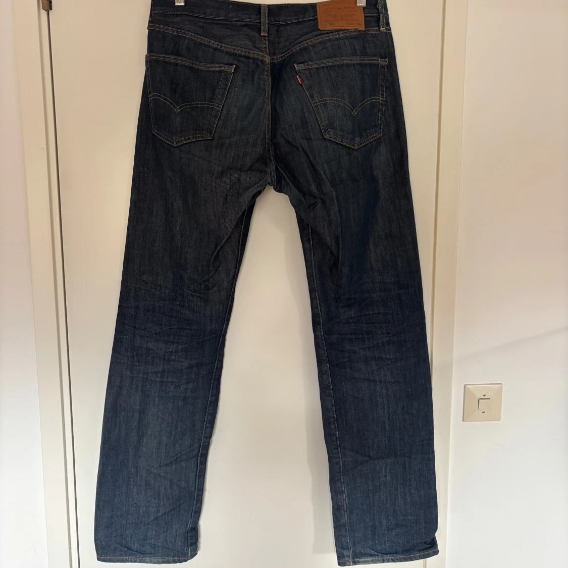Levi's 501 mörkblå jeans W33 L34 - 1