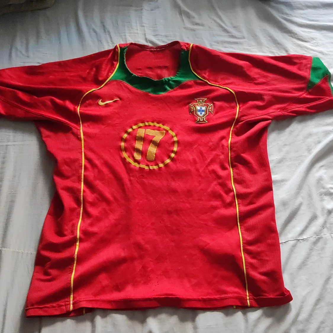 Portugal C. Ronaldo 17 Nike fotbollströja