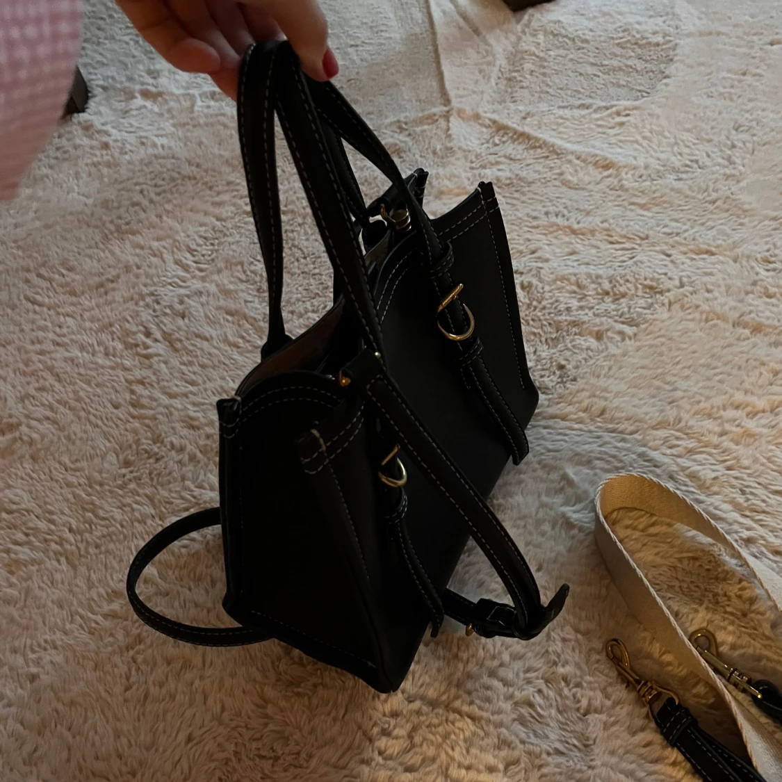 Svart handväska - 1