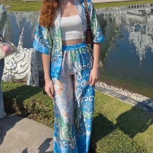 Colorful co ord set - Colorful set, used two times, bought by a small boutique in Greece 