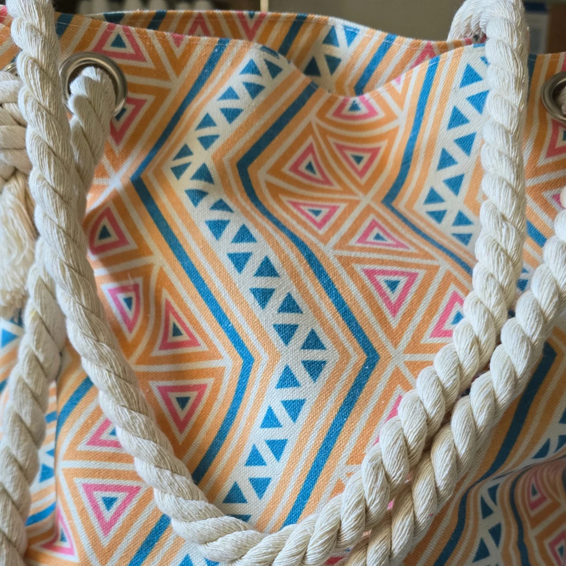 Mönstrad shoppingväska från milk_shake - 2