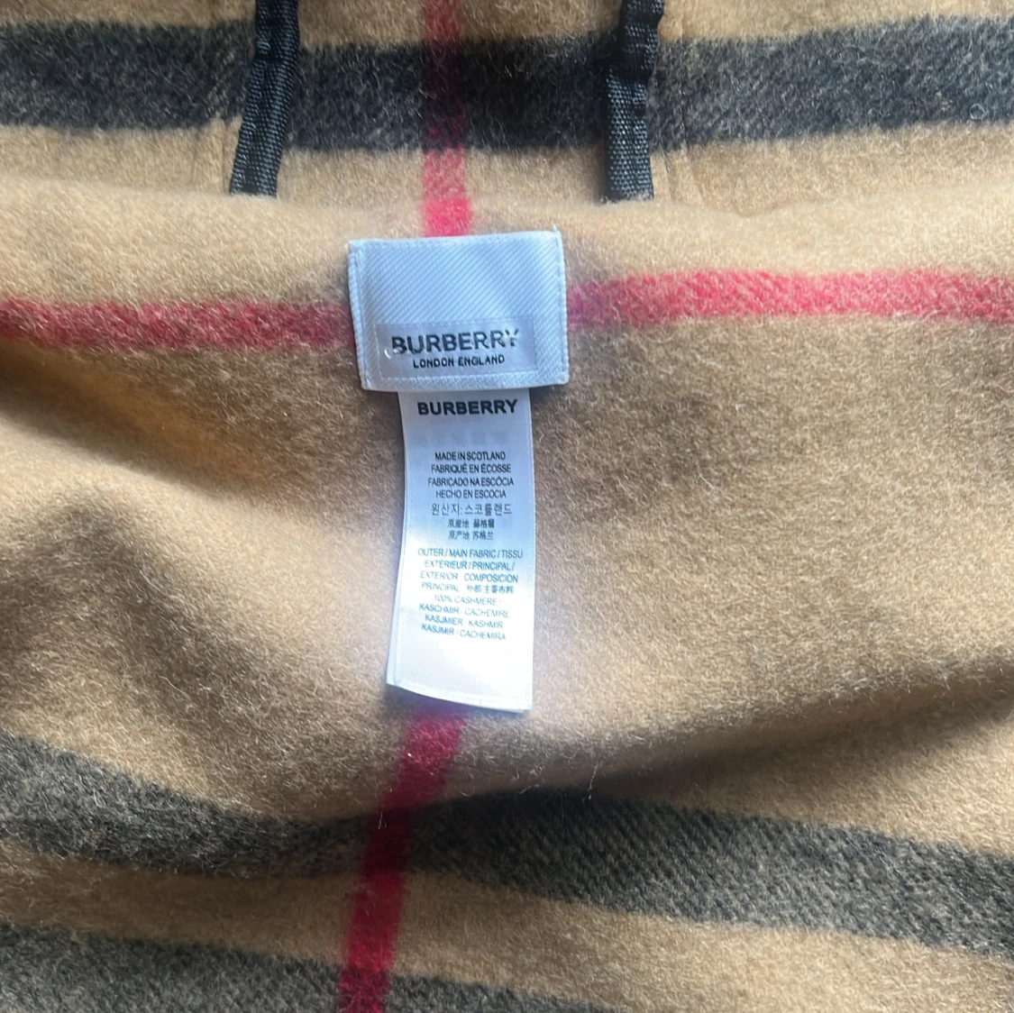 Burberry hooded scarf - 1