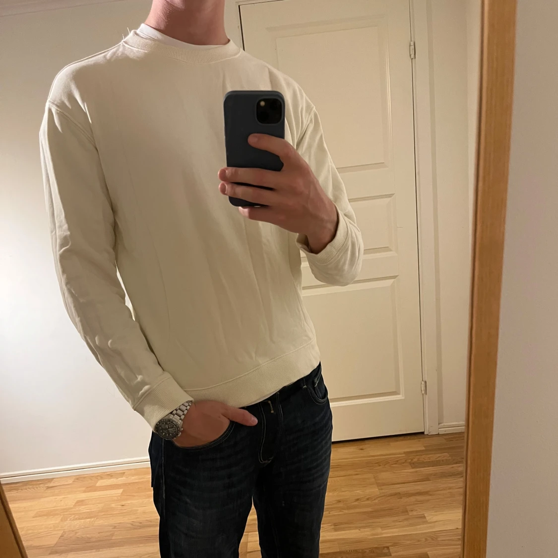 Vit tröja från Zara  - 2