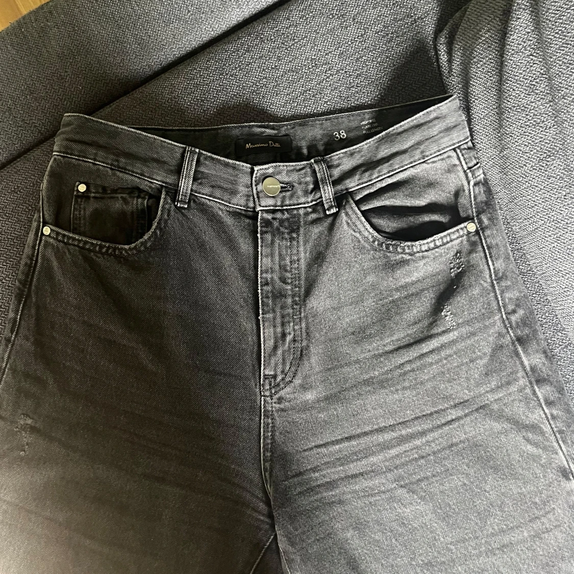 Svarta jeans från Massimo Dutti