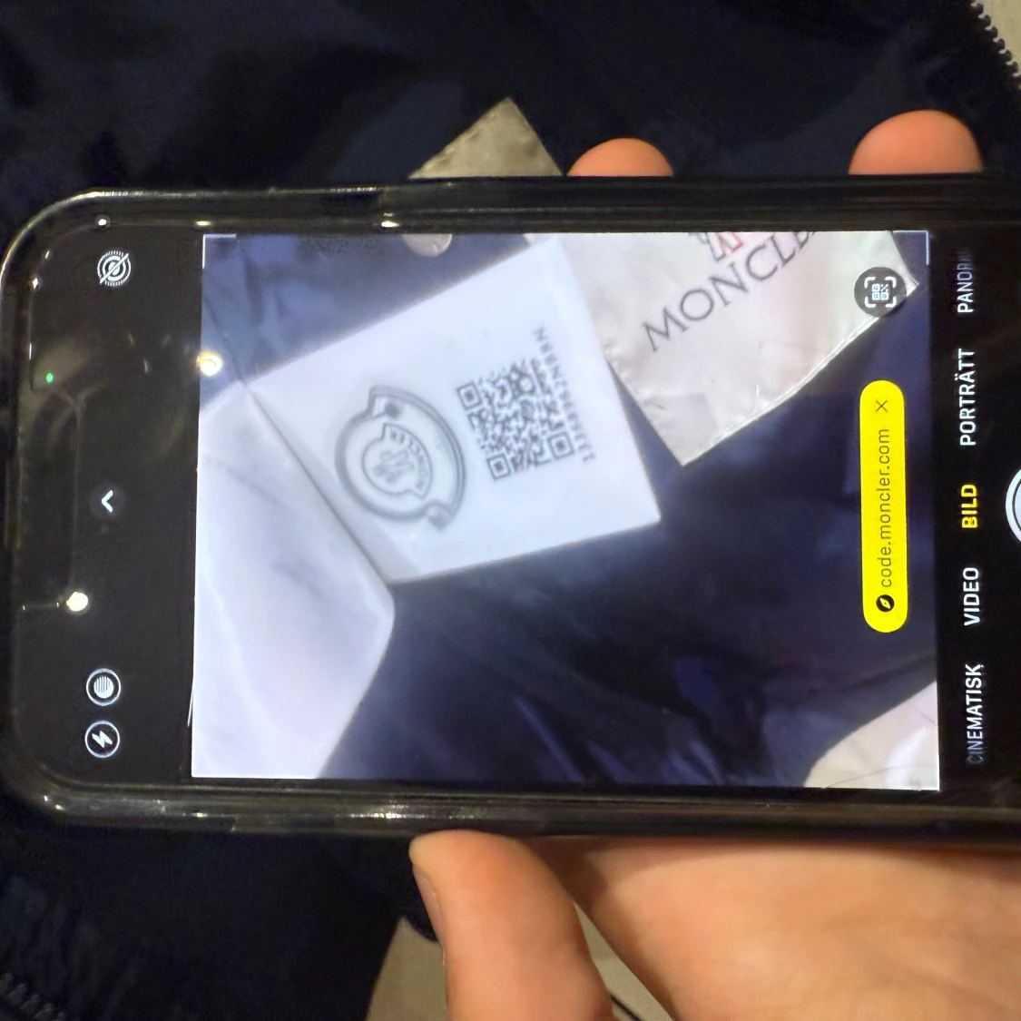 Mörkblå vindjacka från Moncler - 2