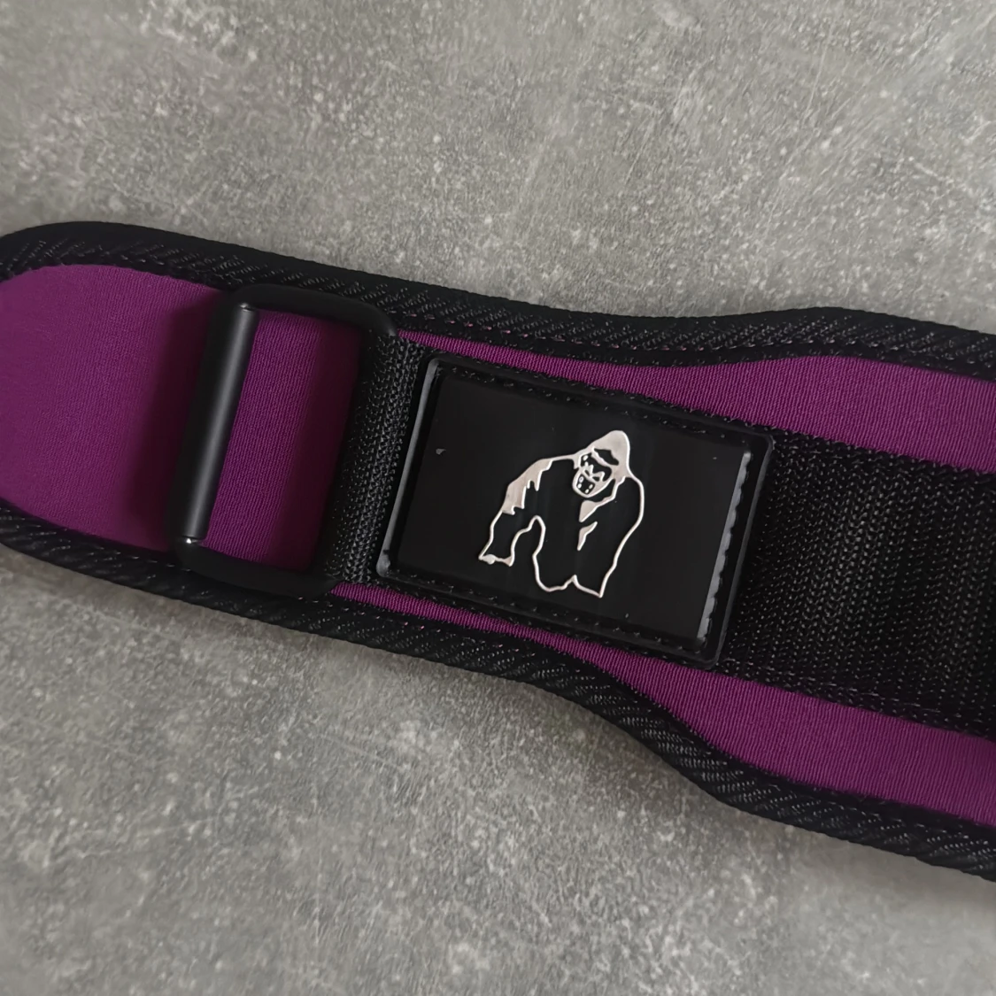 Träningsbälte Gorilla Wear svart/lila - 1
