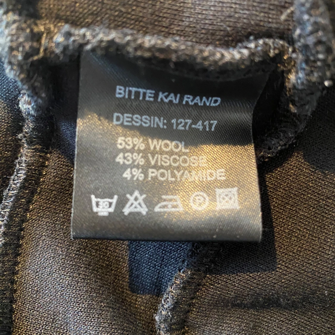 Svart kofta från Bitte Kai Rand strl L - 4