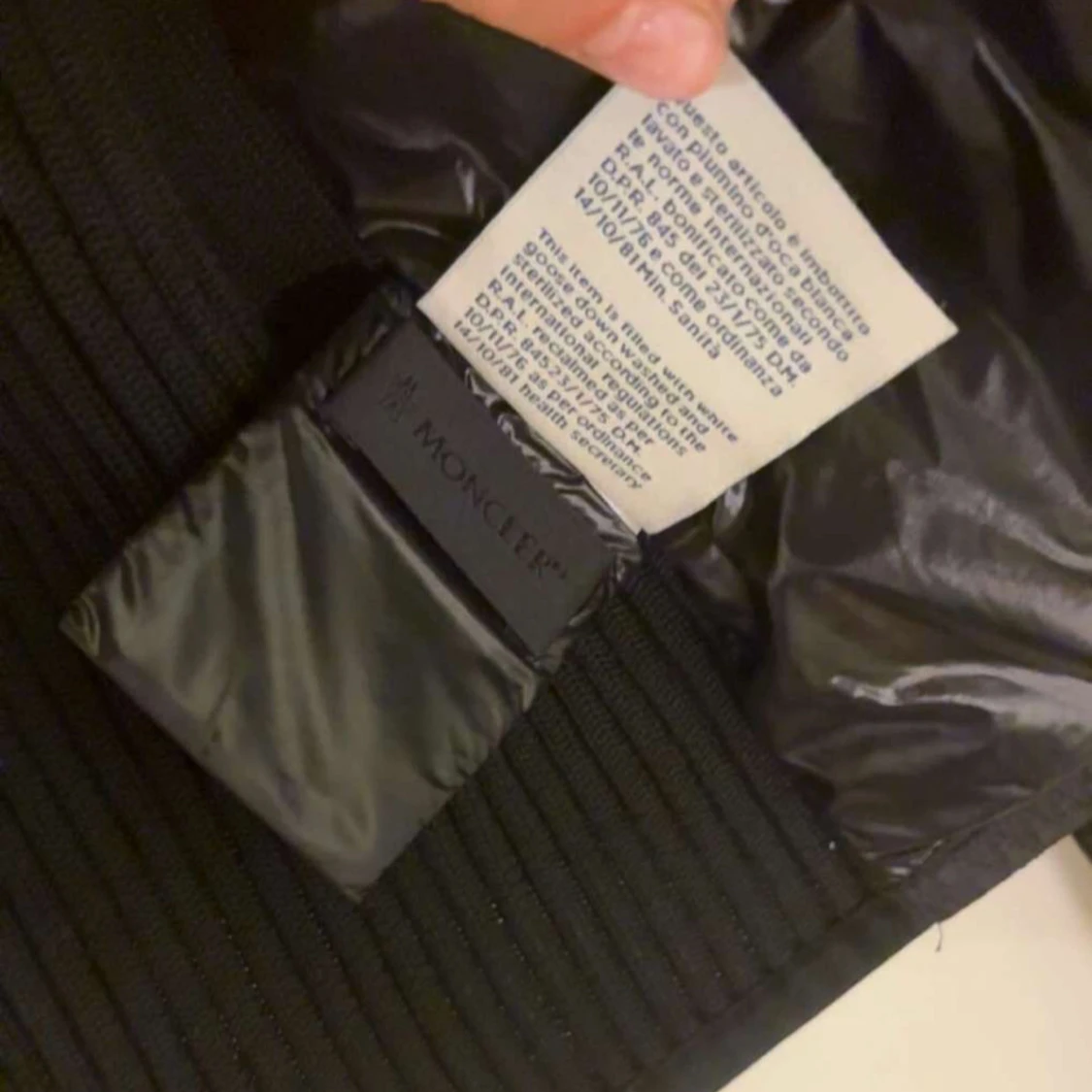 Svart jacka från Moncler cardigan - 3