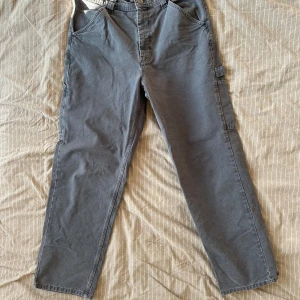 Grå cargobyxor från BDG Urban Outfitters  - Säljer ett par grå cargobyxor från BDG Urban Outfitters. Dessa byxor är “carpenter” och passar till allt.